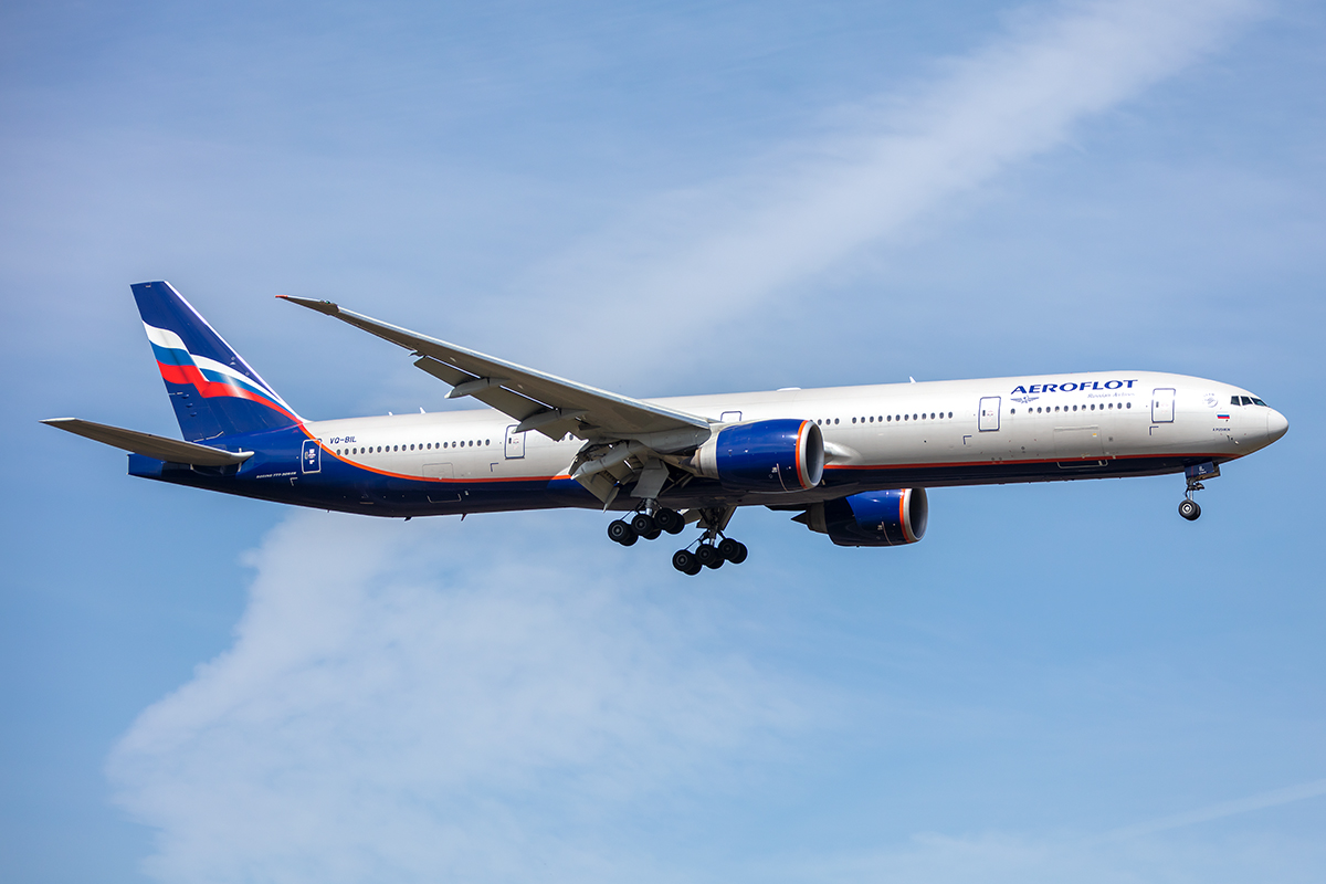 Aeroflot, VQ-BIL, Boeing, B777-SMO-ER, 22.04.2021, FRA, Frankfurt, Germany