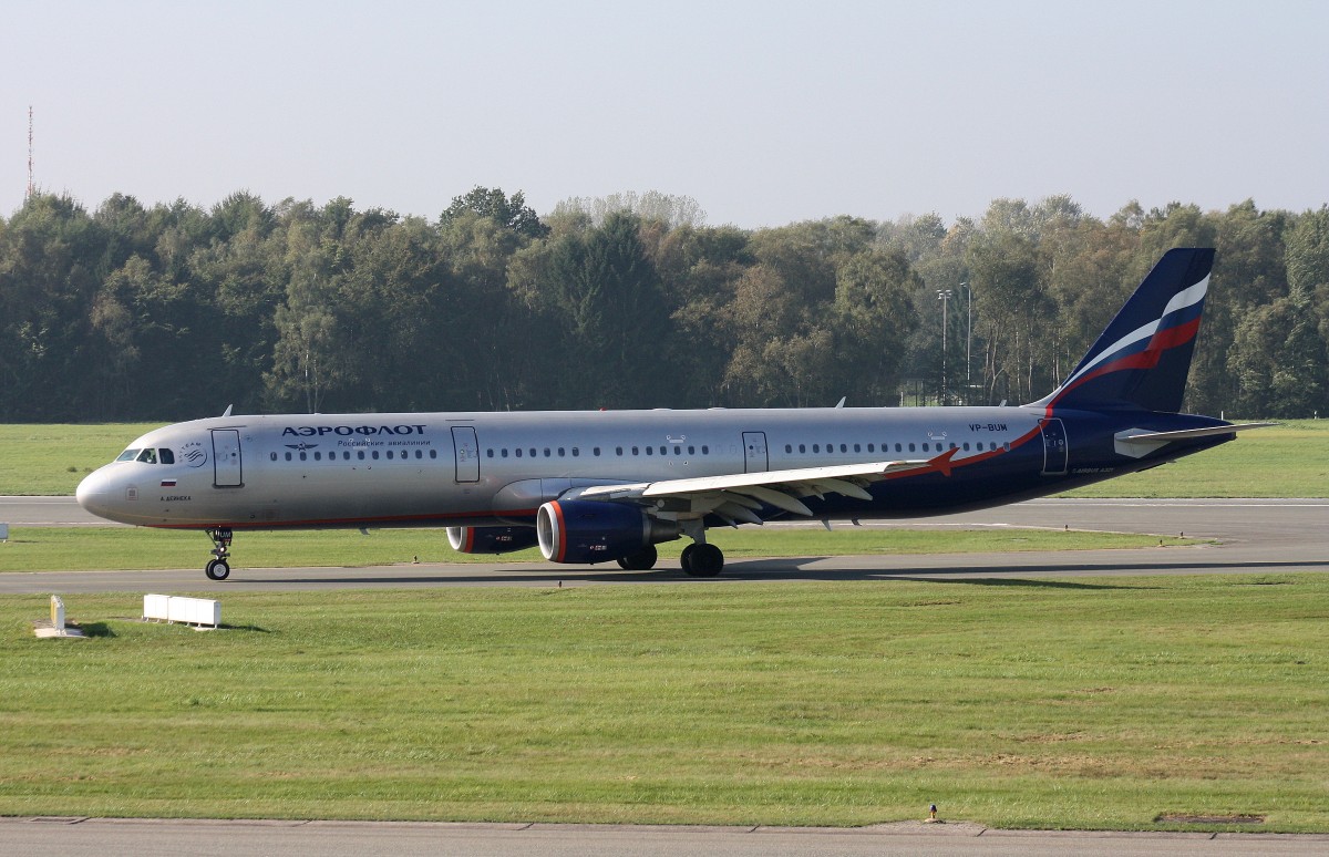 Aeroflot,VP-BUM,(c/n 3267),Airbus A321-211,04.10.2014,HAM-EDDH,Hamburg,Germany
