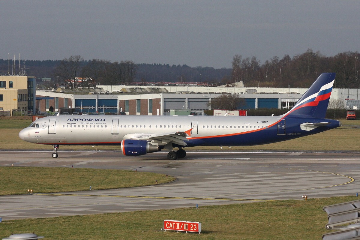 Aeroflot,VP-BUP,(c/n3334),Airbus A321-211,18.01.2014,HAM-EDDH,Hamburg,Germany