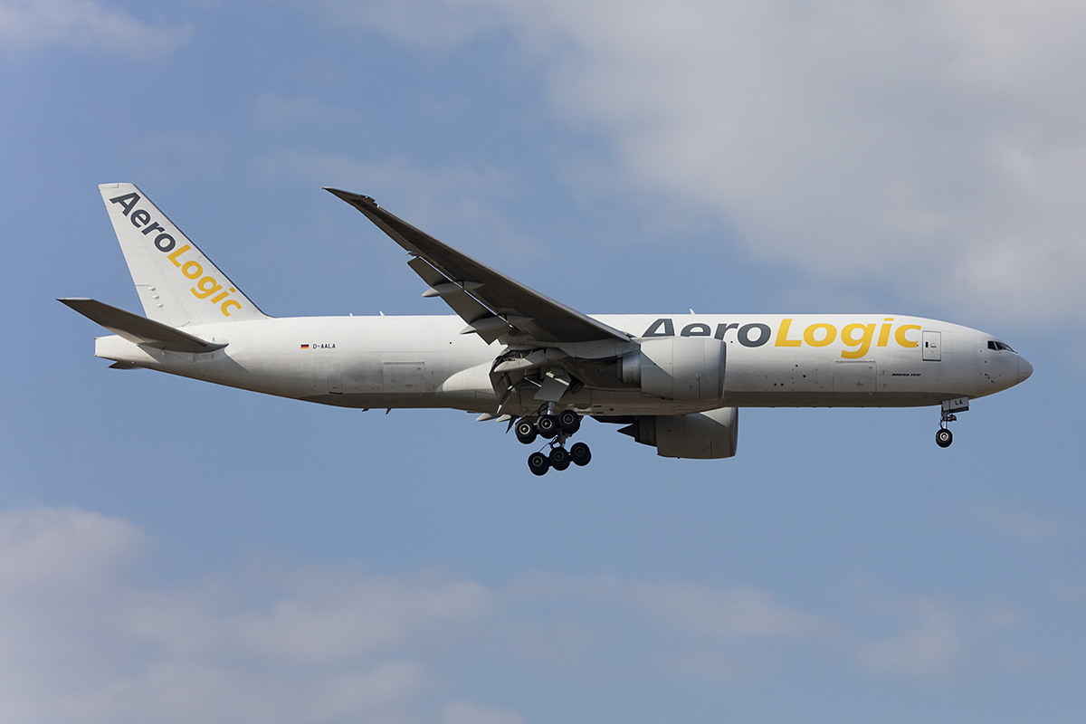 AeroLogic, D-AALA, Boeing, B777-FZN, 24.03.2018, FRA, Frankfurt, German


