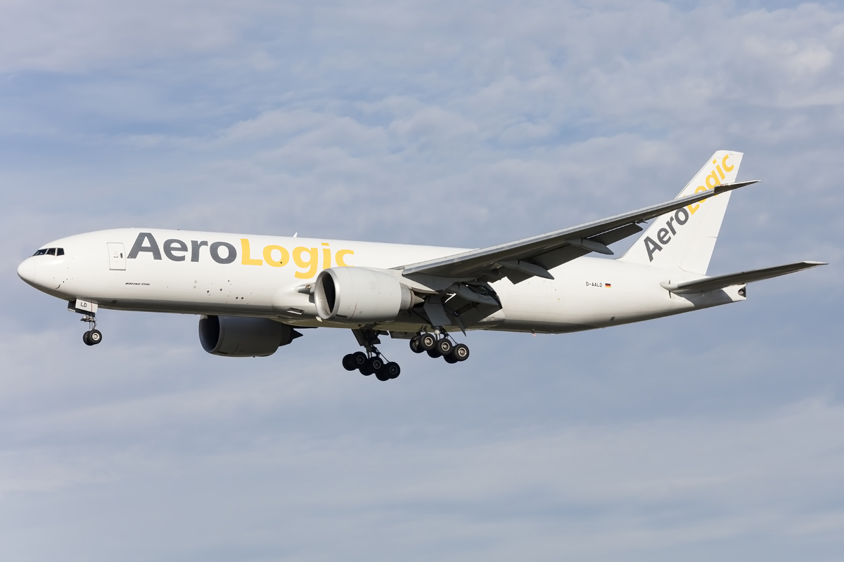 AeroLogic, D-AALD, Boeing, B777-FZN, 08.11.2015, FRA, Frankfurt, Germany 



