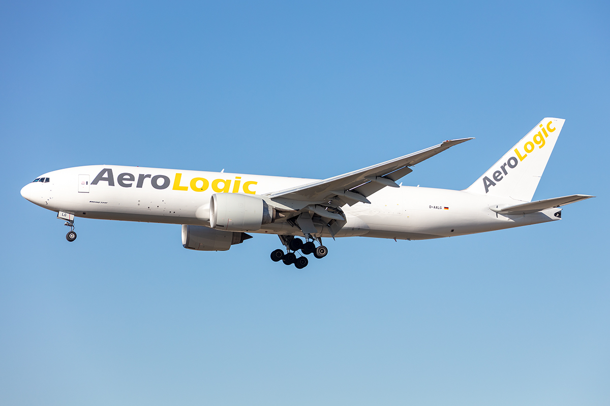 AeroLogic, D-AALG, Boeing, B777-FZN, 21.02.2021, FRA, Frankfurt, Germany