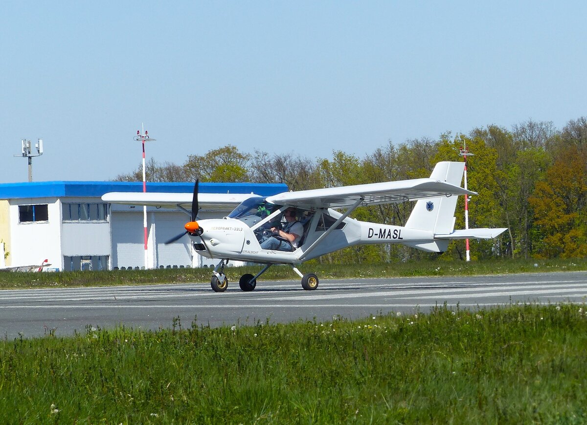 Aeroprakt A-22 Foxbat, D-MASL, Flugplatz Gera (EDAJ), 1.5.2026