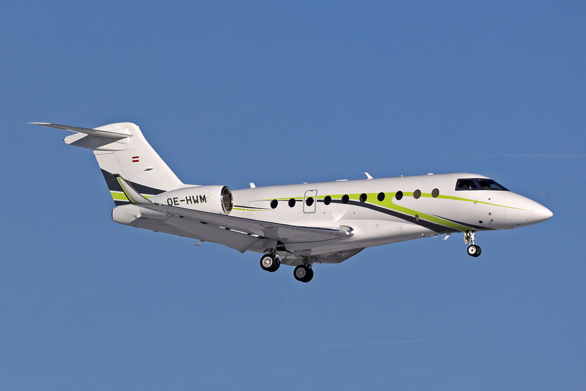 AFS - Alpine Flightservice GmbH, OE-HWM, Gulfstream G280, msn: 2118, 04.Januar 2026, ZRH Zürich, Switzerland.