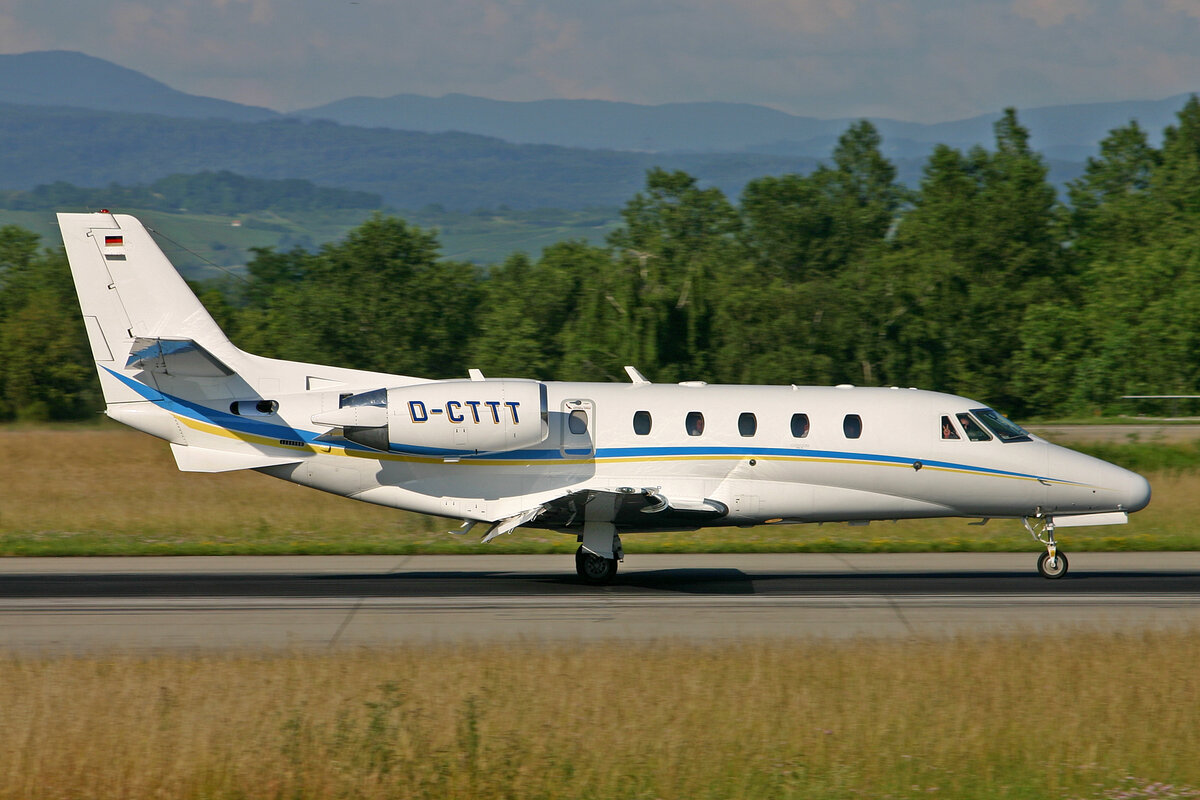 Agusta Air, D-CTTT, Cessna 560XL Citation XLS, msn: 560-5573, 21.Juni 2008, BSL Basel - Mühlhausen, Switzerland.
