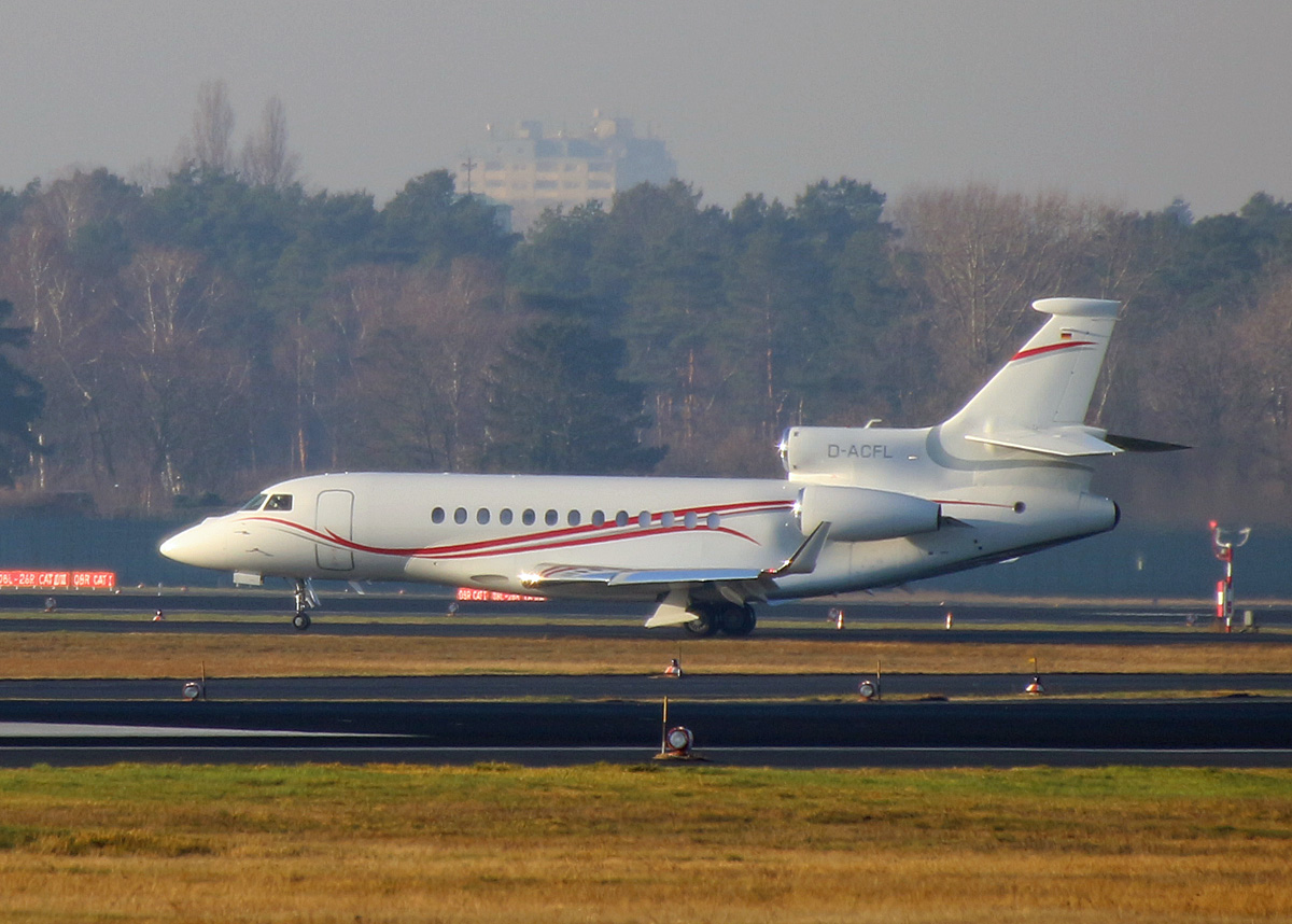 Air Alsie, Dassault Falcon 7X, D-ACFL, TXL, 20.12.2019