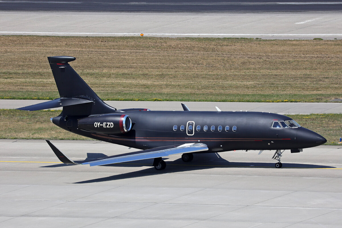 Air Alsie, OY-EZD, Dassault Falcon 2000LX, msn: 402, 19.Juni 2026, ZRH Z�rich, Switzerland.