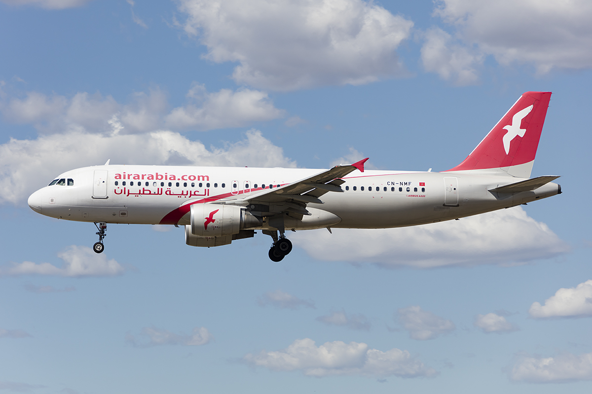 Air Arabia Maroc, CN-NMF, Airbus, A320-214, 10.09.2017, BCN, Barcelona, Spain 



