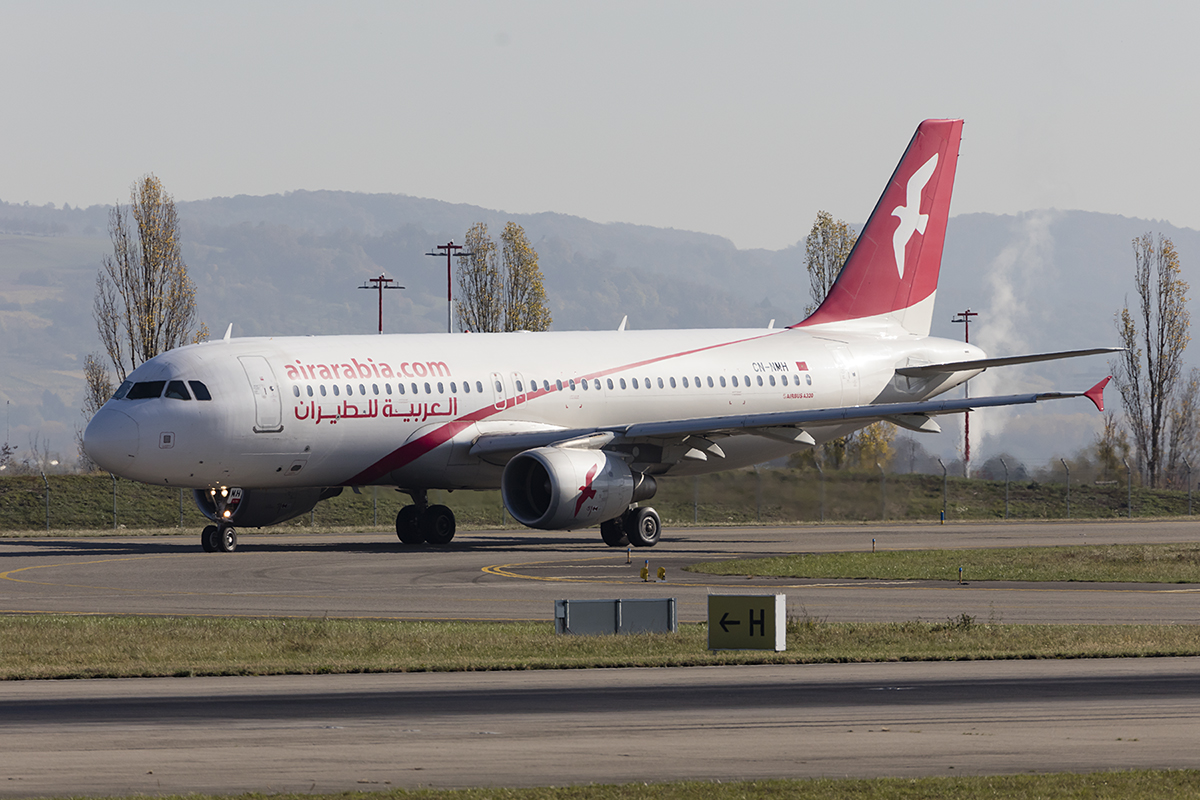 Air Arabia Maroc, CN-NMH, Airbus, A320-214, 31.10.2017, BSL, Basel, Switzerland 



