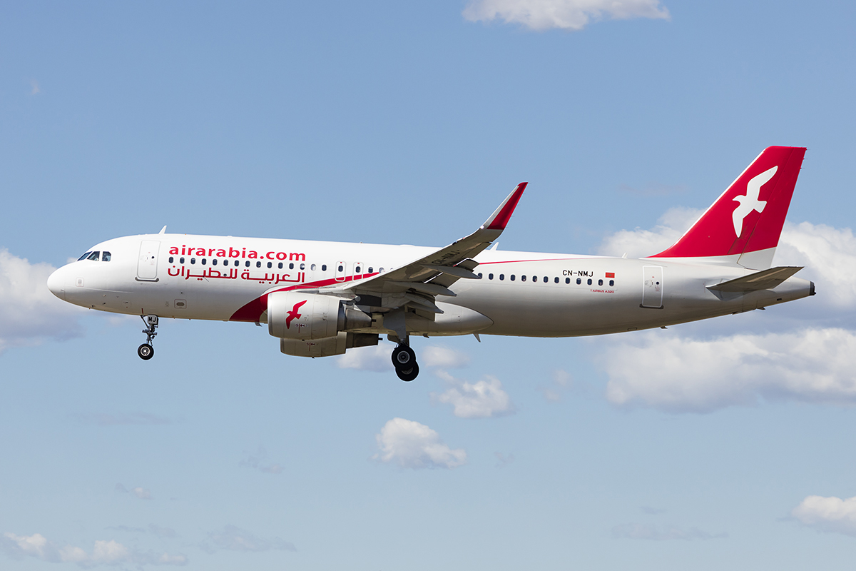 Air Arabia Maroc, CN-NMJ, Airbus, A320-214, 10.09.2017, BCN, Barcelona, Spain 


