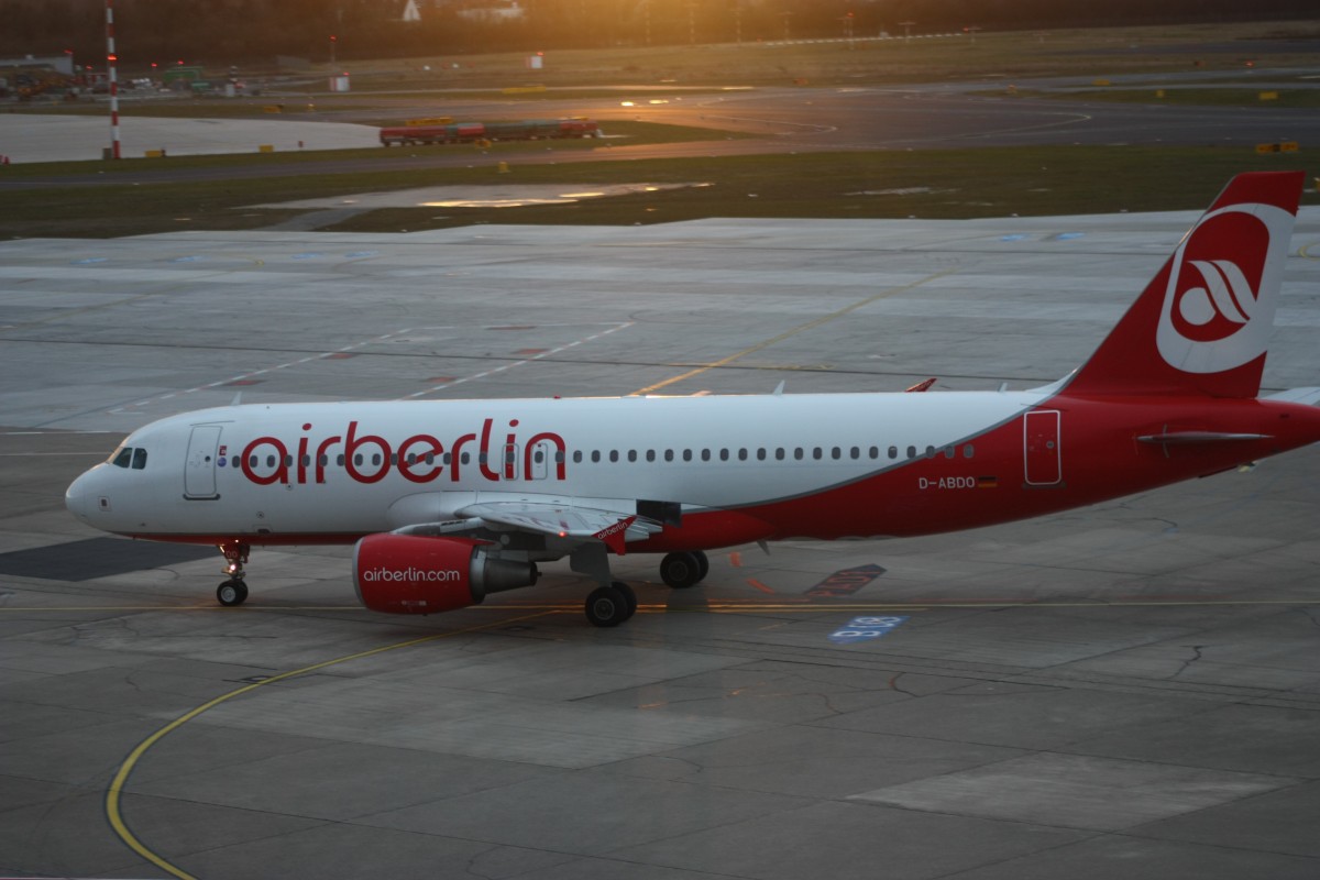 Air Berlin A320 *D-ABDO* am 01.03.2015 @ DUS