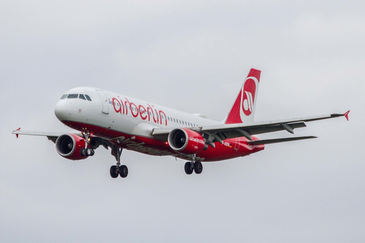 Air Berlin (AB-BER), D-ABDW, Airbus, A 320-214, 11.04.2017, FRA-EDDF, Frankfurt, Germany