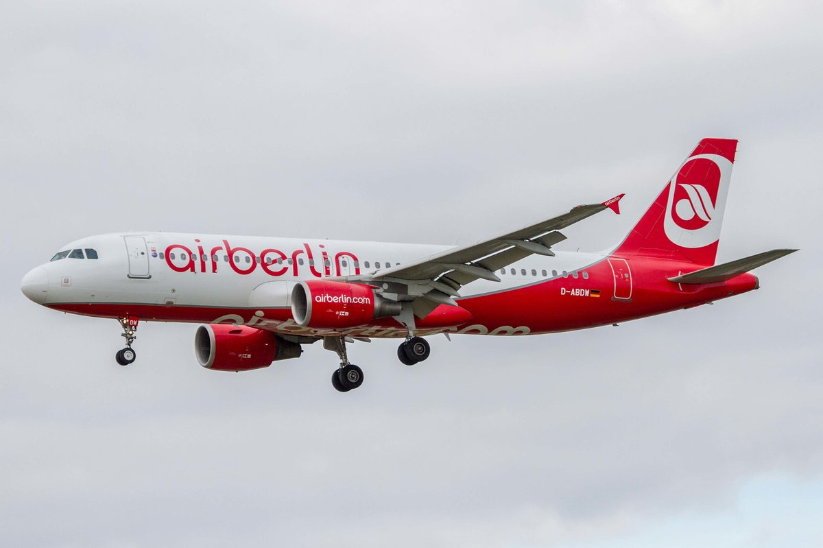 Air Berlin (AB-BER), D-ABDW, Airbus, A 320-214, 11.04.2017, FRA-EDDF, Frankfurt, Germany