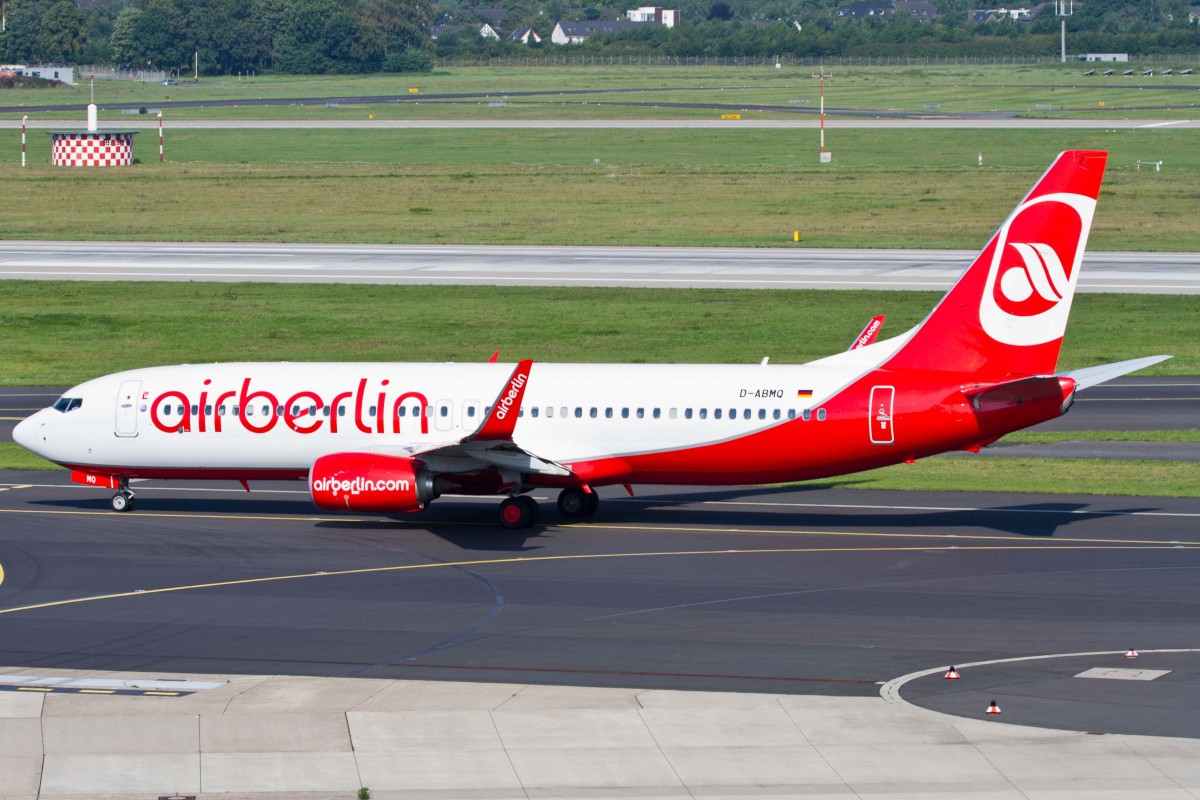 Air Berlin (AB-BER), D-ABMQ, Boeing, 737-86J wl, 22.08.2015, DUS-EDDL, Düsseldorf, Germany