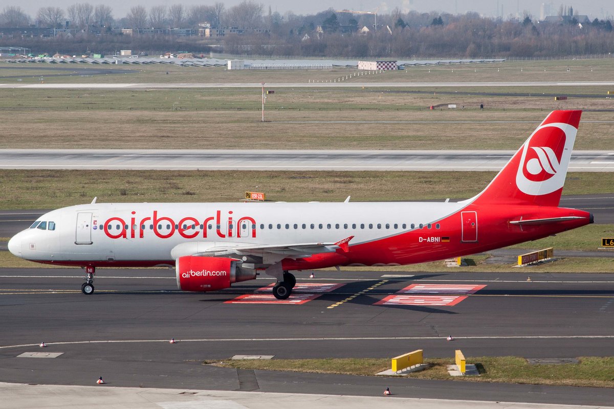 Air Berlin (AB-BER), D-ABNI, Airbus, A 320-214, 10.03.2016, DUS-EDDL, Düsseldorf, Germany