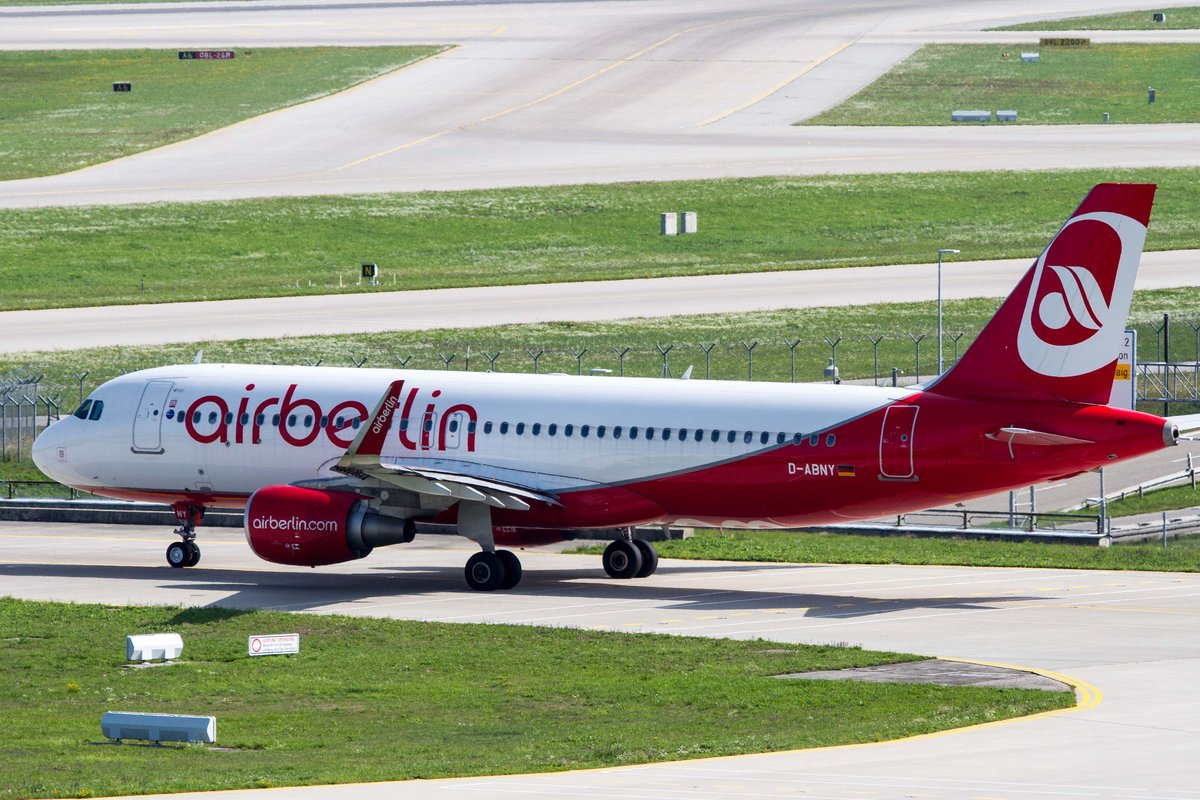 Air Berlin (AB-BER), D-ABNY, Airbus, A 320-214 sl, 22.08.2017, MUC-EDDM, München, Germany 