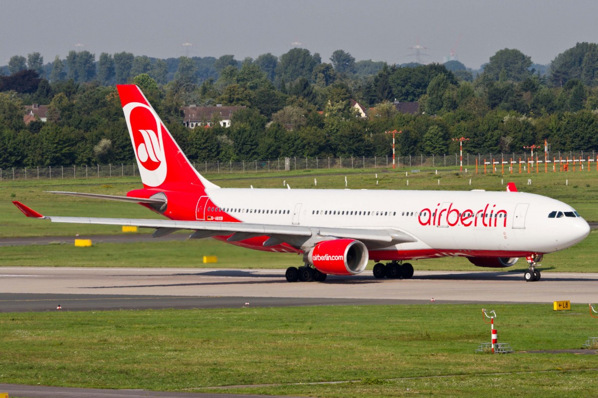 Air Berlin (AB-BER), D-ABXB, Airbus, A 330-223, 22.08.2015, DUS-EDDL, Düsseldorf, Germany