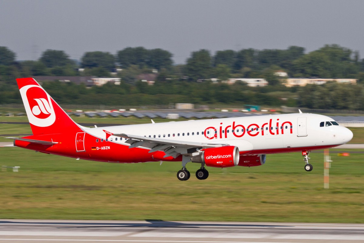Air Berlin (AB-BER), D-ABZN, Airbus, A 320-216, 22.08.2015, DUS-EDDL, Düsseldorf, Germany