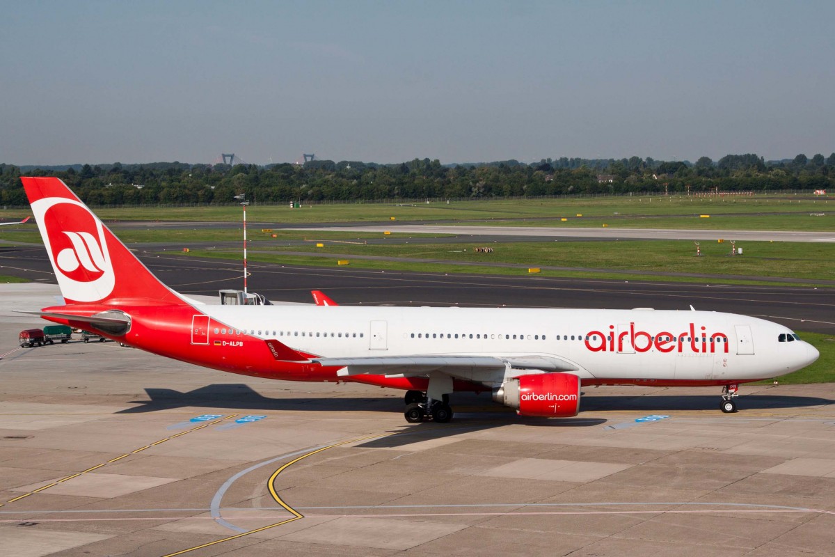 Air Berlin (AB-BER), D-ALPB, Airbus, A 330-223, 22.08.2015, DUS-EDDL, Düsseldorf, Germany 