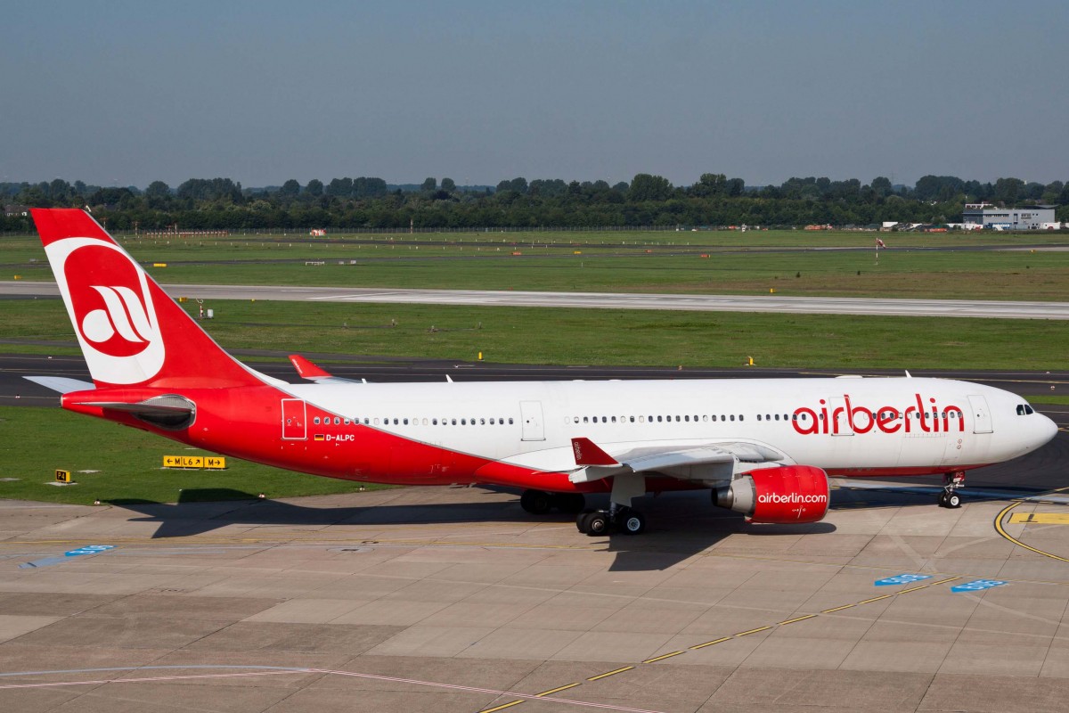 Air Berlin (AB-BER), D-ALPC, Airbus, A 330-223, 22.08.2015, DUS-EDDL, Düsseldorf, Germany