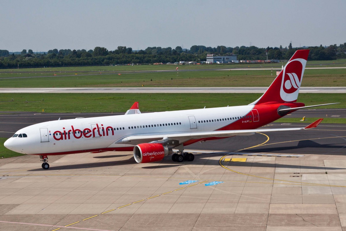 Air Berlin (AB-BER), D-ALPF, Airbus, A 330-223, 22.08.2015, DUS-EDDL, Düsseldorf, Germany