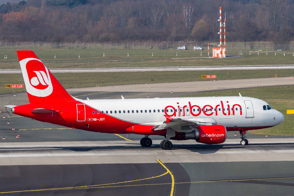 Air Berlin (AB-BER), HB-JOY, Airbus, A 319-112, 10.03.2016, DUS-EDDL, Düsseldorf, Germany