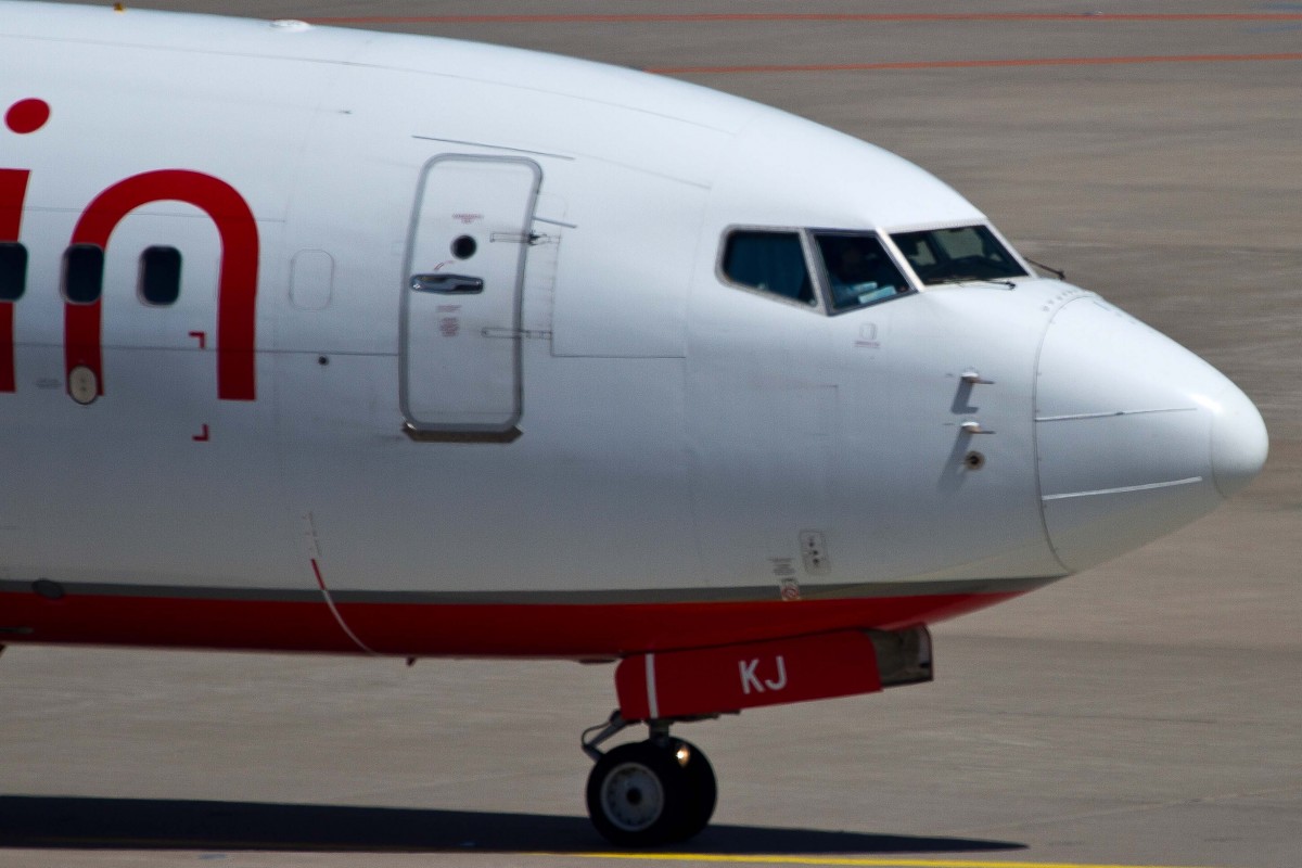 Air Berlin (AB/BER), D-ABKJ, Boeing, 737-86J wl (Bug/Nose), 05.06.2015, CGN-EDDK, Köln-Bonn, Germany
