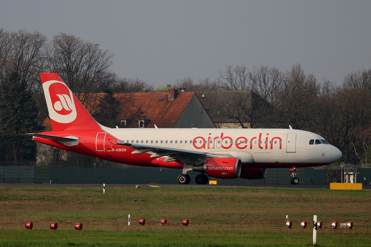 Air Berlin, Airbus A 319-112, D-ABGR, TXL, 02.04.2017