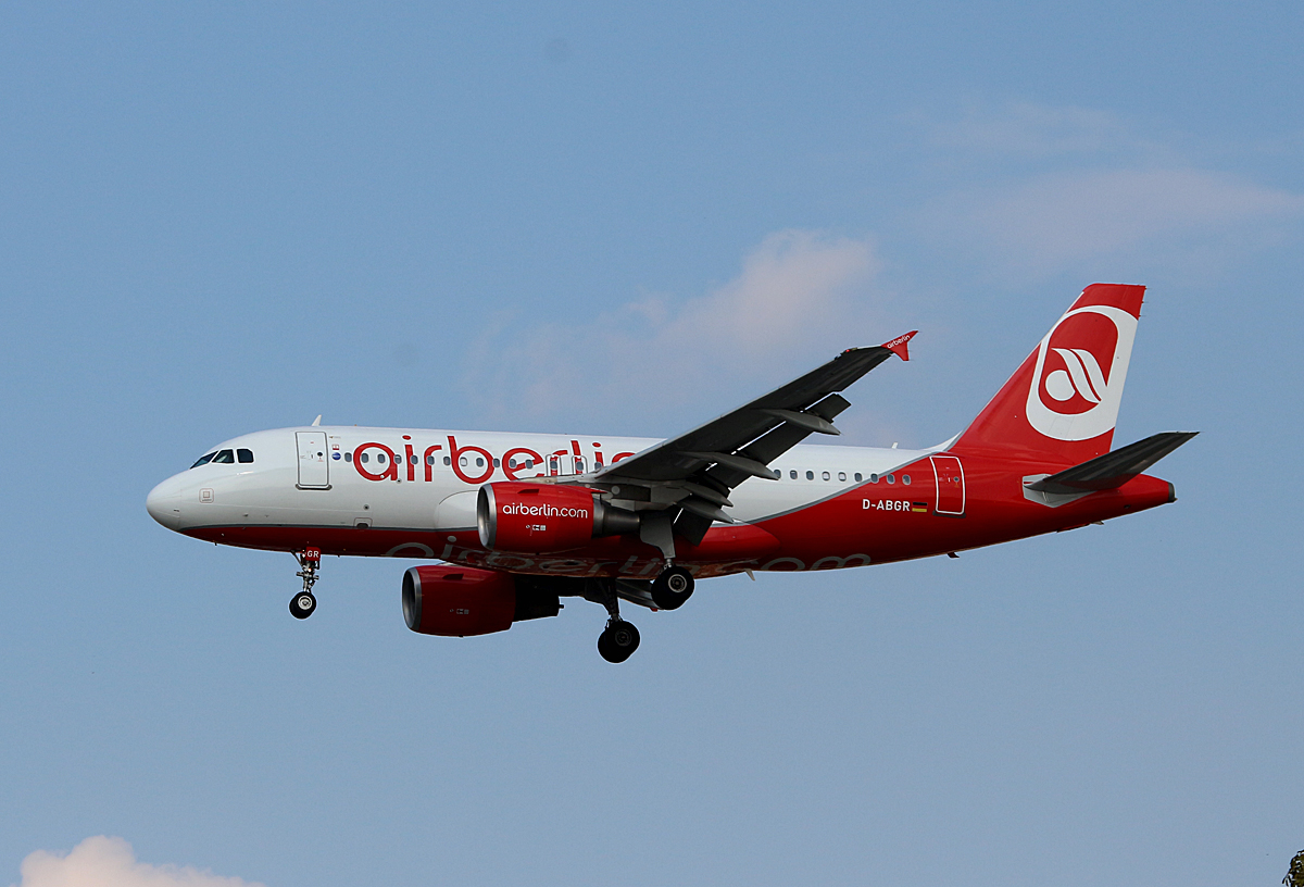 Air Berlin, Airbus A 319-112, D-ABGR, TXL, 23.09.2016