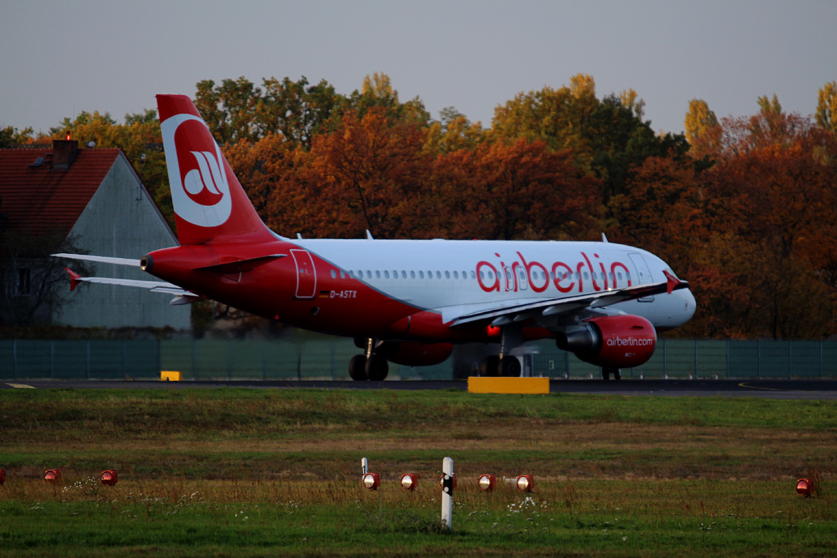 Air Berlin, Airbus A 319-112, D-ASTX, TXL, 29.10.2016