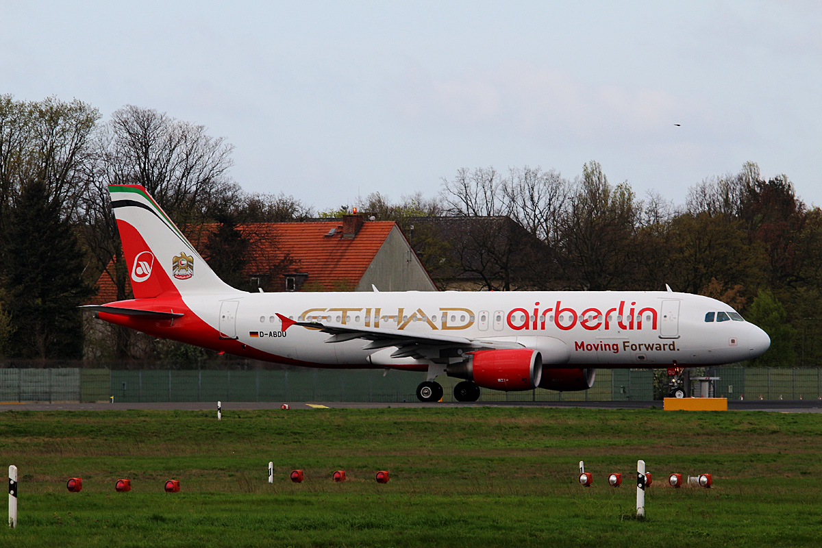 Air Berlin, Airbus A 320-214, D-ABDU, TXL, 14.04.2017