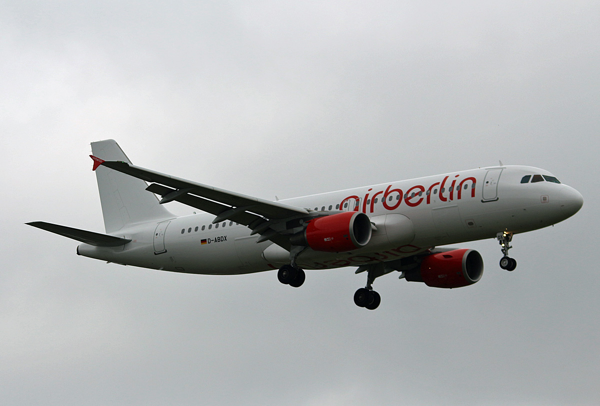 Air Berlin, Airbus A 320-214, D-ABDX, TXL, 26.05.2017