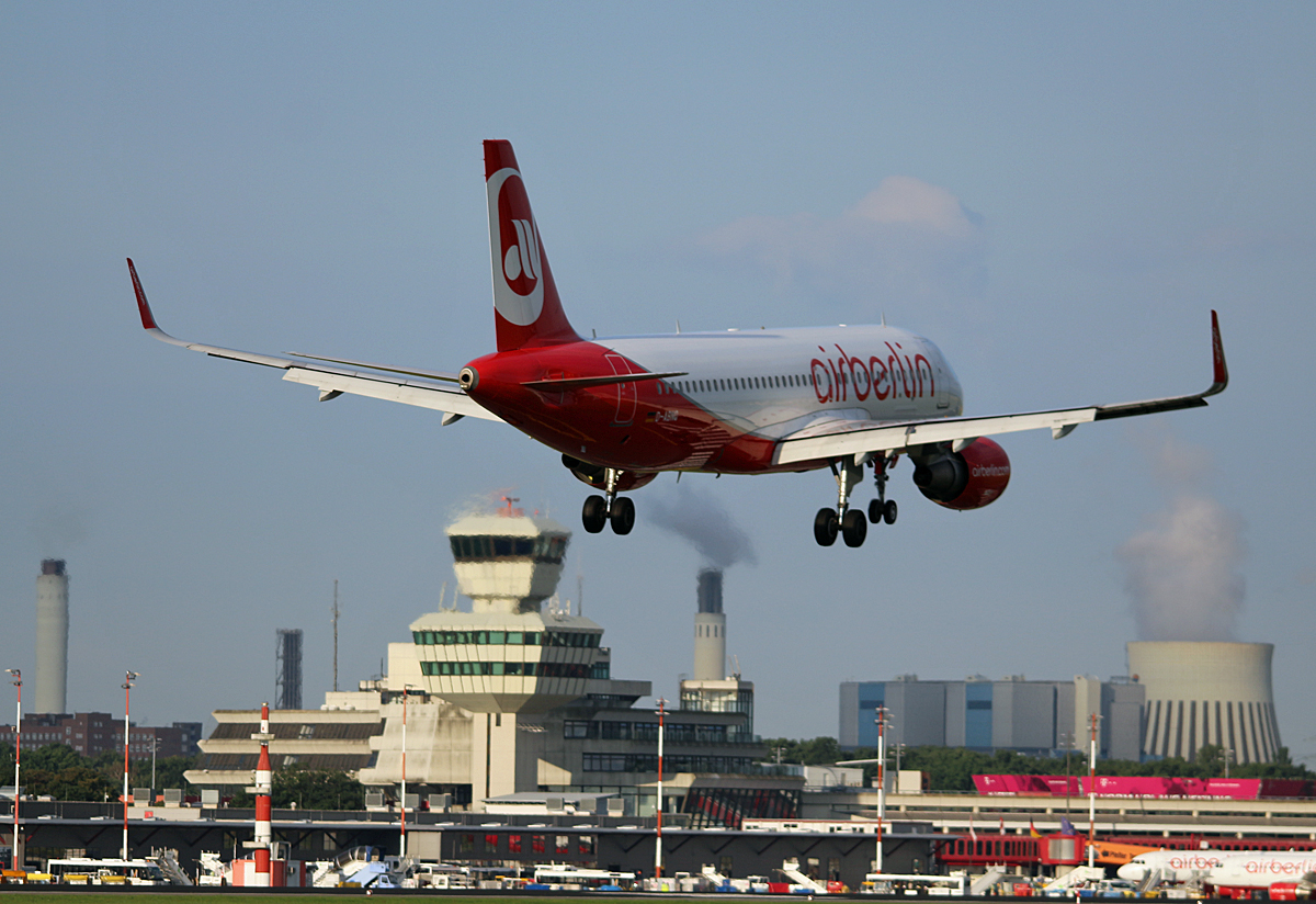 Air Berlin, Airbus A 320-214, D-ABNQ, TXL, 05.08.2017