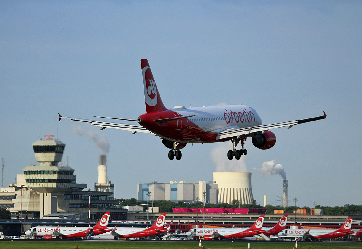 Air Berlin, Airbus A 320-214, D-ABDO, TXL, 05.08.2017