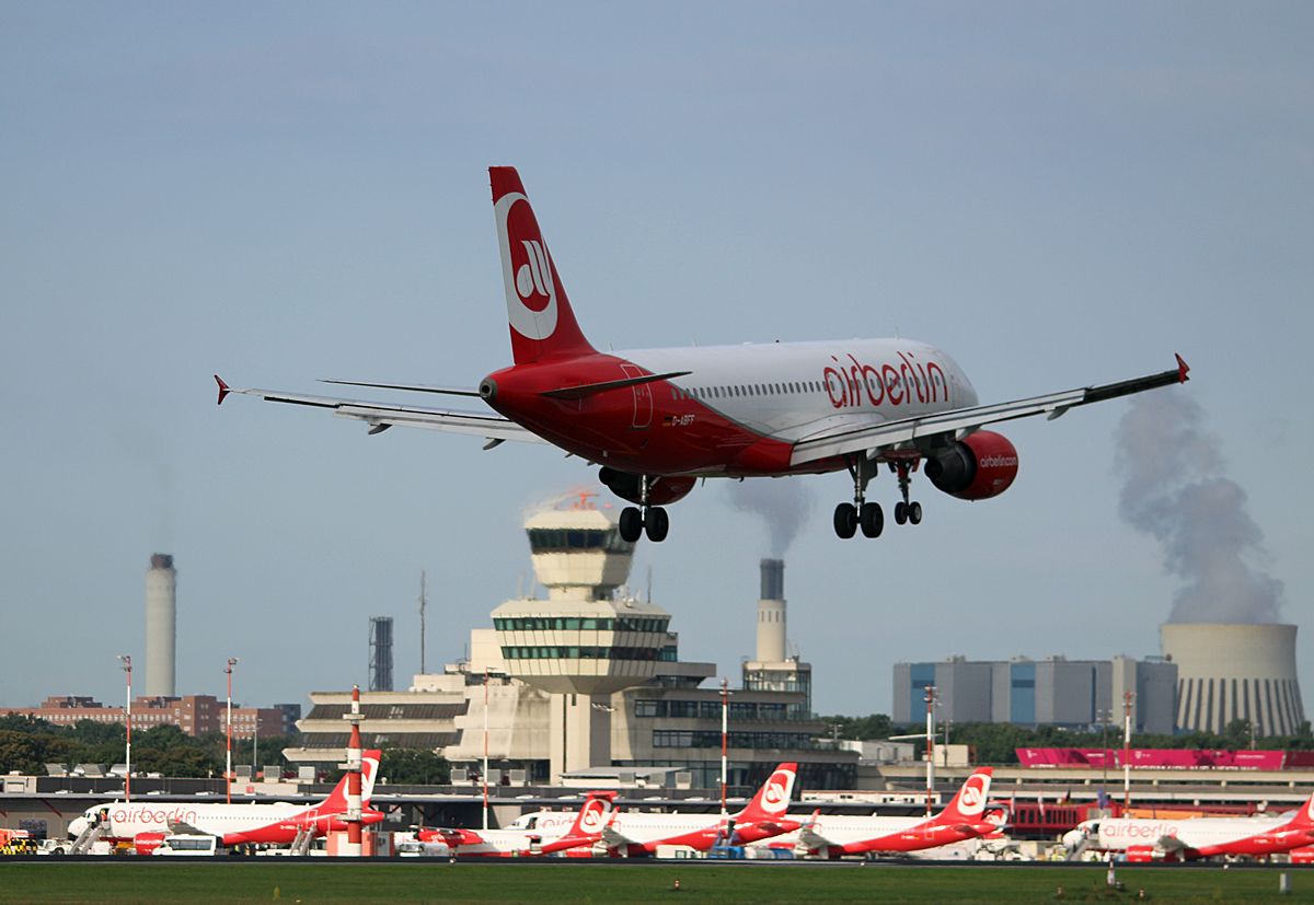Air Berlin, Airbus A 320-214, D-ABFF, TXL, 05.08.2017