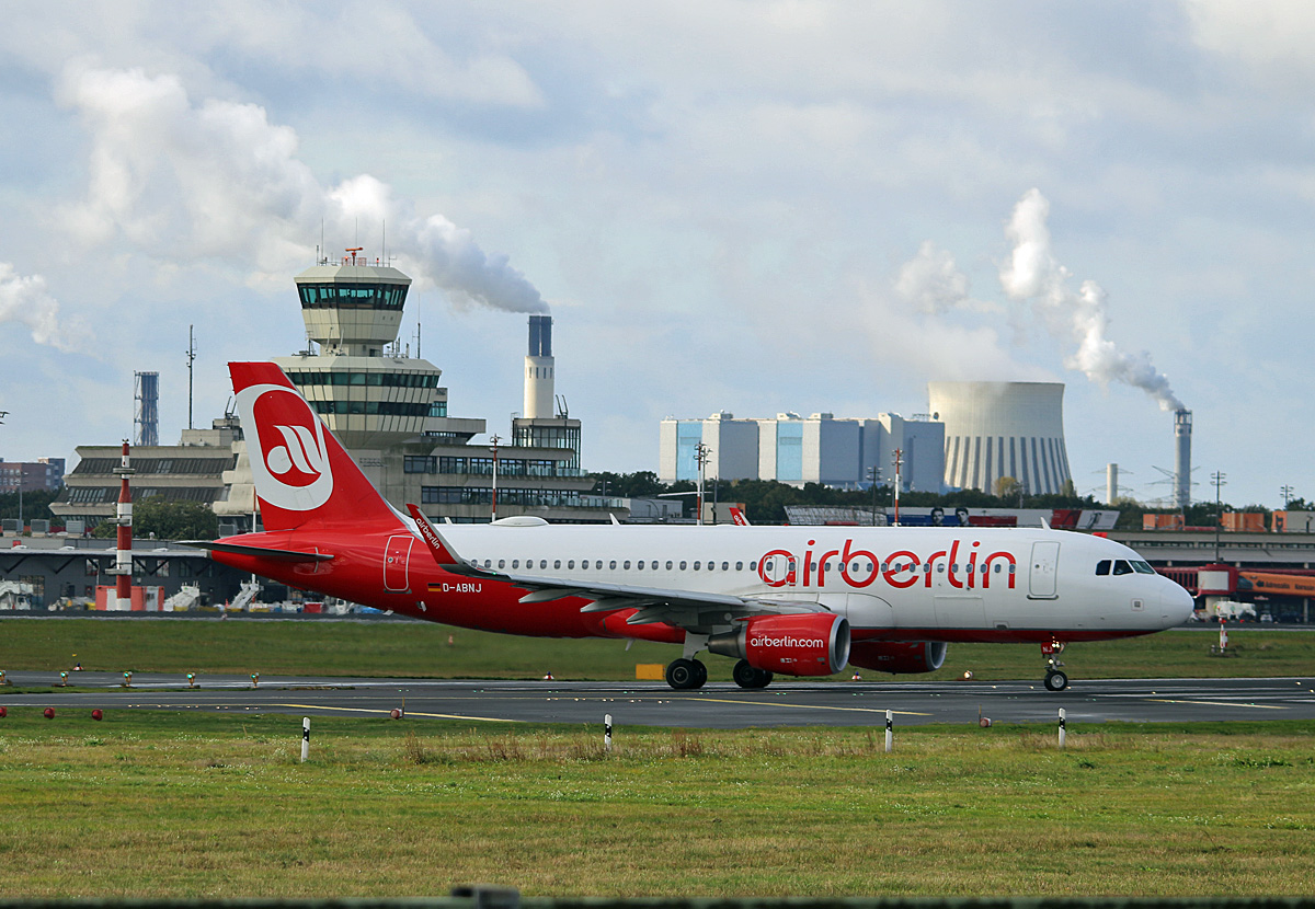 Air Berlin, Airbus A 320-214, D-ABNJ, TXL, 08.10.2017