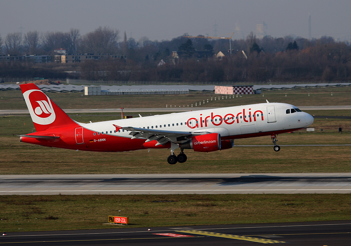 Air Berlin, Airbus A 320-214, D-ABNN, DUS, 10.03.2016