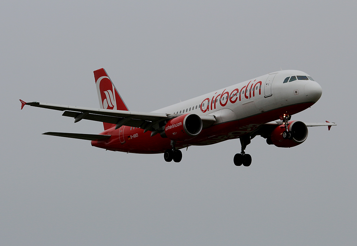 Air Berlin, Airbus A 320-216, D-ABZI, TXL, 14.07.2016