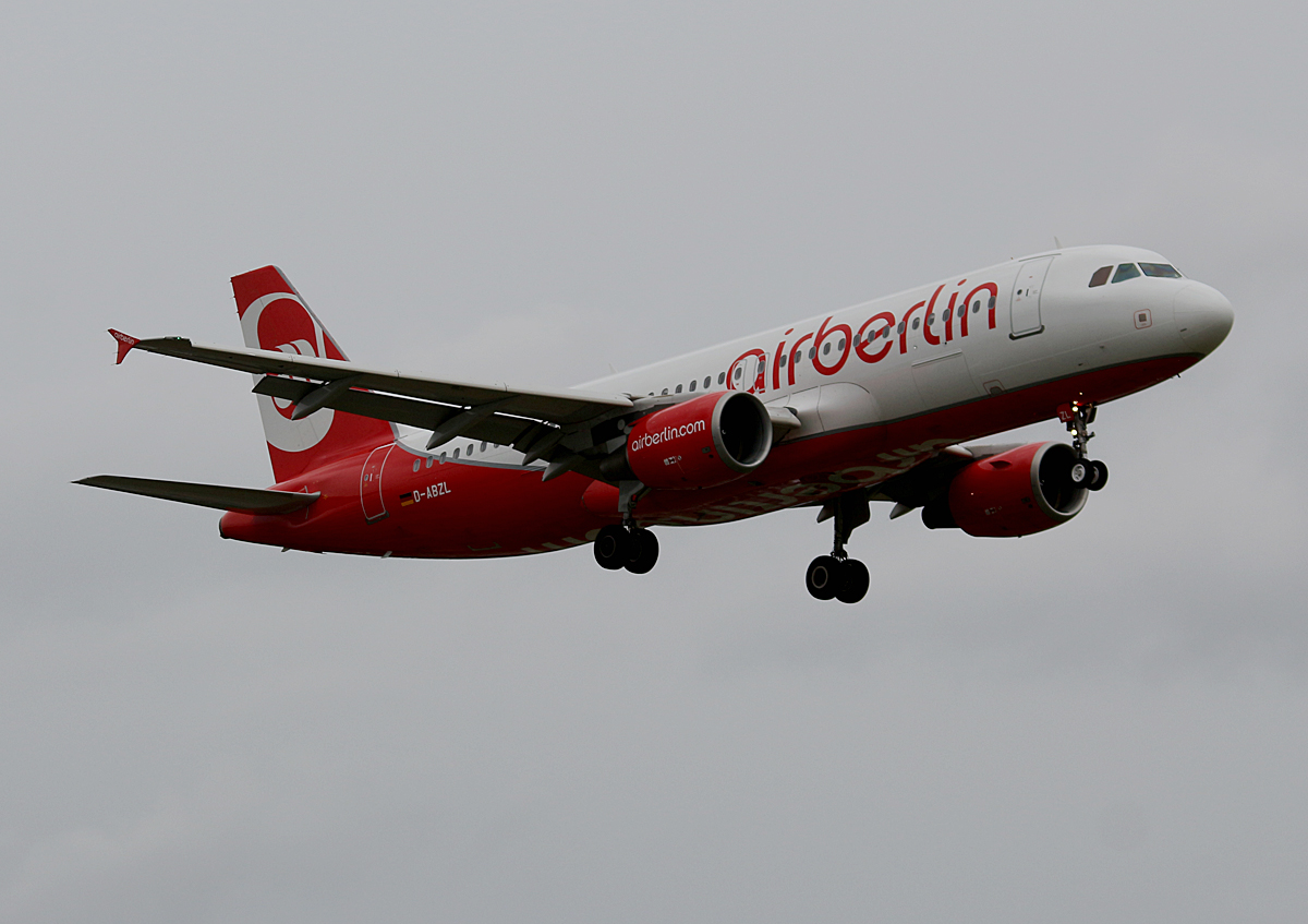 Air Berlin, Airbus A 320-216, D-ABZL, TXL, 14.07.2016