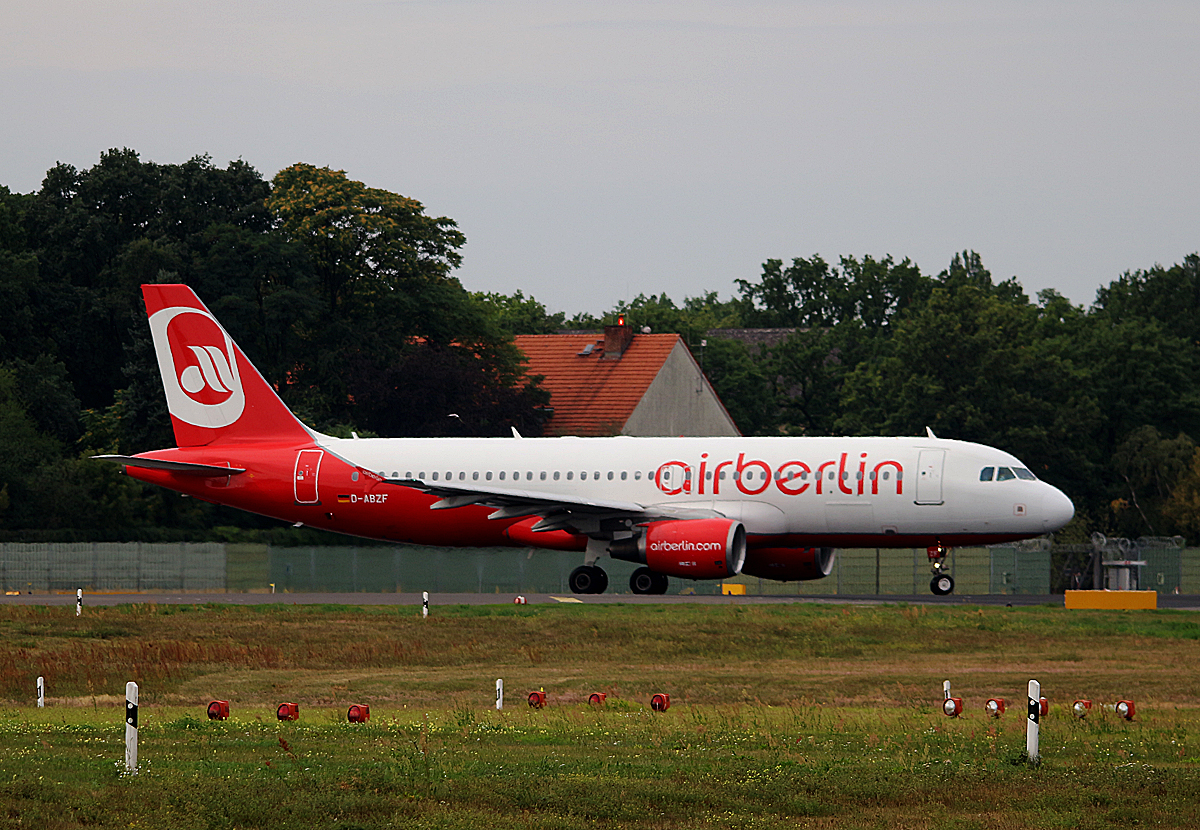 Air Berlin, Airbus A 320-216, D-ABZF, TXL, 04.09.2016
