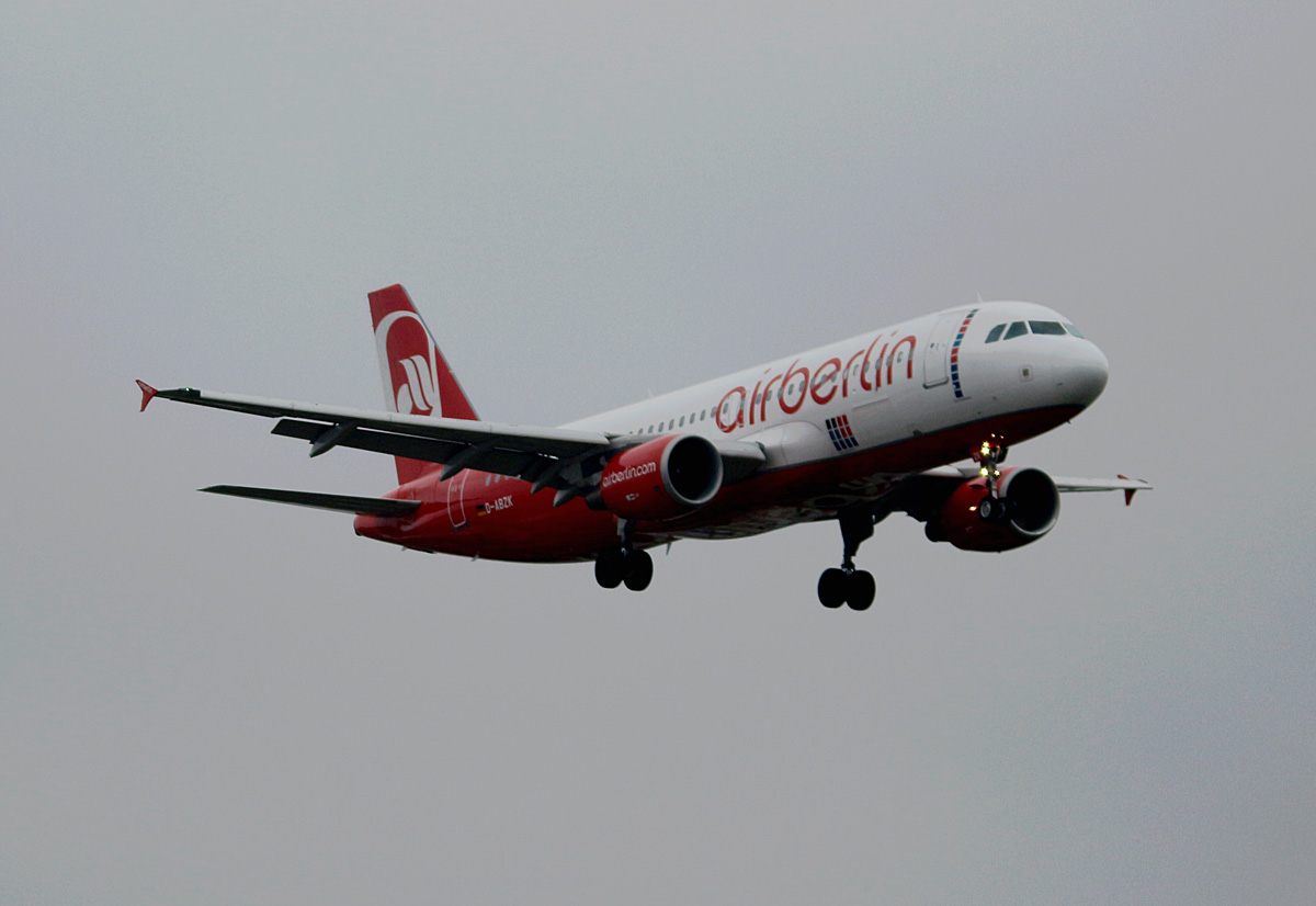 Air Berlin, Airbus A 320-216, D-ABZK, TXL, 23.10.2016