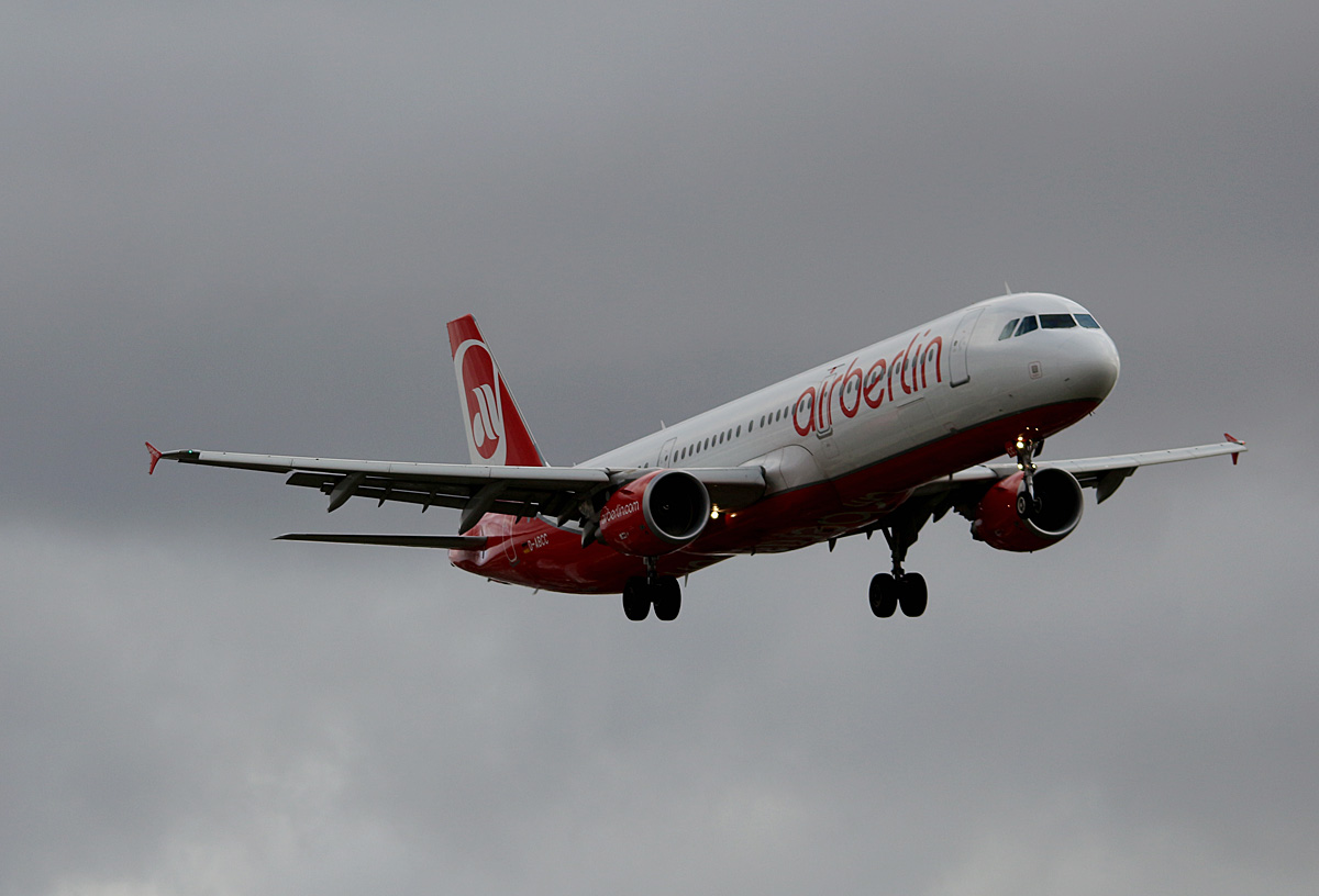 Air Berlin, Airbus, A 321-211, D-ABCC, TXL, 29.10.2016