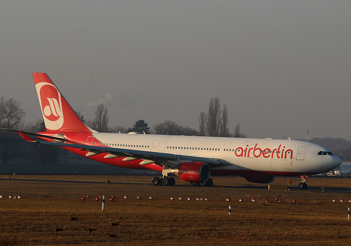 Air Berlin, Airbus A 330-223, D-ALPC, TXL, 29.01.2017
