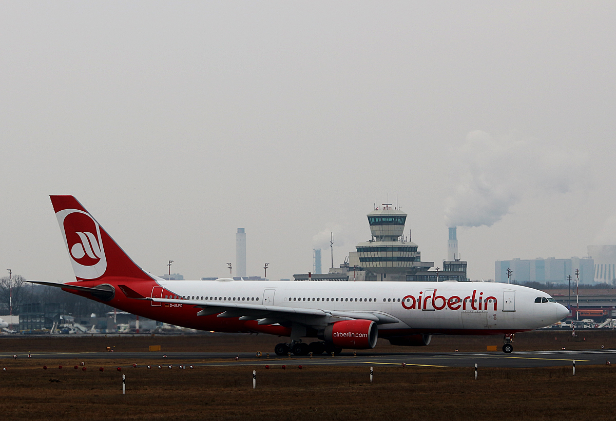 Air Berlin, Airbus A 330-223, D-ALPD, TXL, 19.02.2017