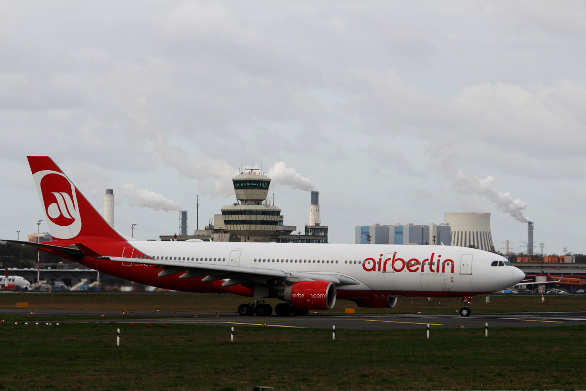 Air Berlin, Airbus A 330-223, D-ALPG, TXL, 14.04.2017