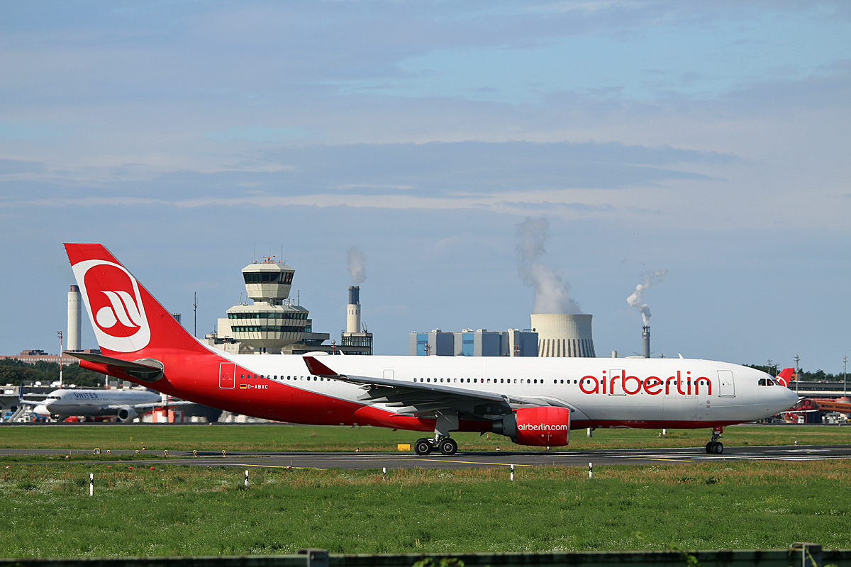 Air Berlin, Airbus A 330-223, D-ABXC, TXL, 05.08.2017