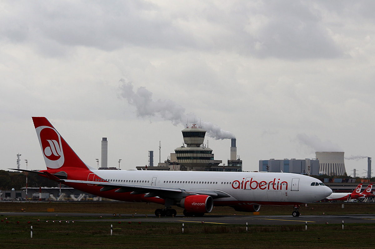 Air Berlin, Airbus A 330-223, D-ABXB, TXL, 29.10.2016