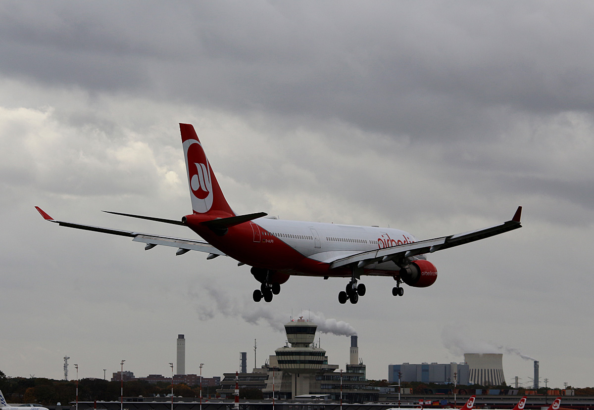Air Berlin, Airbus A 330-223, D-ALPG, TXL, 29.10.2016
