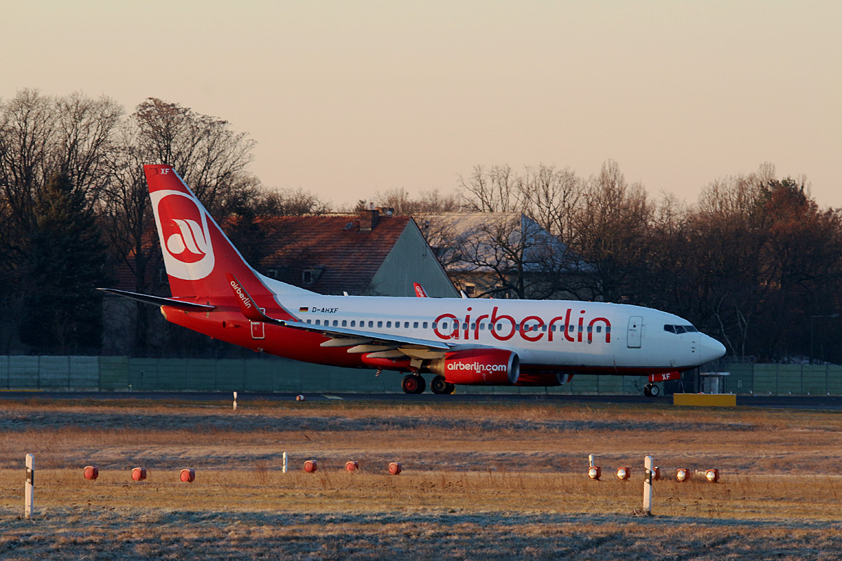 Air Berlin, Boeing B 737-7K5, D-AHXF, TXL, 31.12.2016