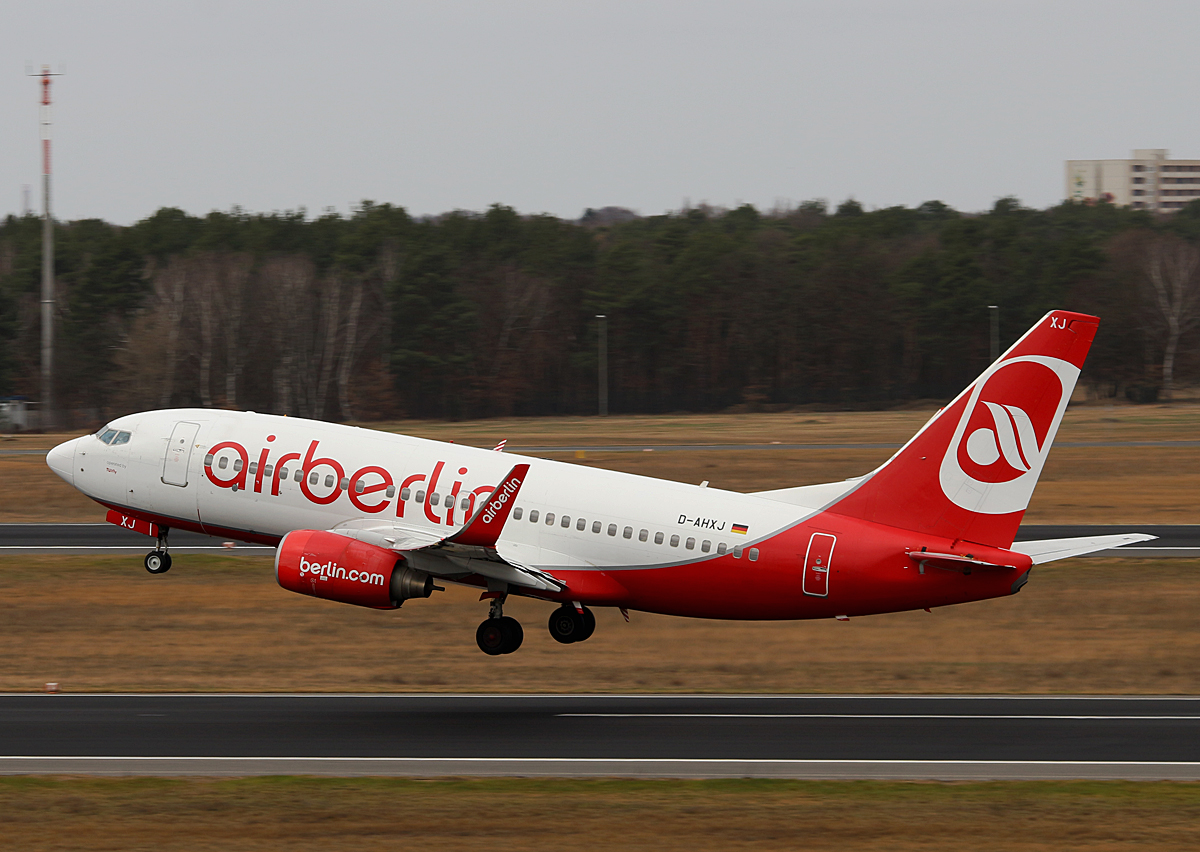 Air Berlin, Boeing B 737-7K5, D-AHXJ, TXL, 16.03.2017